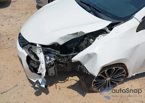 2016 Toyota Corolla S Plus z USA, uszkodzony, nr VIN 5YFBURHE4GP505153